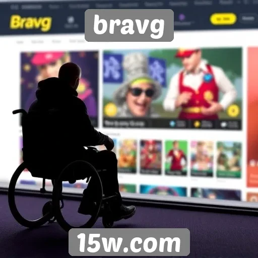 Acessibilidade no site de jogos bravg