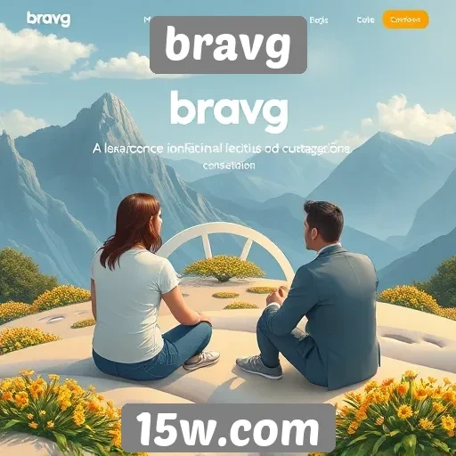 experiência do usuário no site bravg em foco